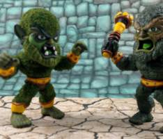 Mossman (Flocked) (Masters of the Universe) Custom Action Figure
