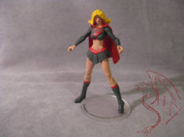 Red Son Supergirl (DC Infinite Heroes) Custom Action Figure