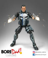 Thin Blue Line Punisher (Marvel Legends) Custom Action Figure