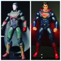 BVS Man of Steel (DC Infinite Heroes) Custom Action Figure