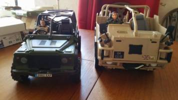 Land Rover WOLF XD WMIK 1/12 scale (Modern Warfare) Custom Vehicle [WOLF XD WMIK & Jackal on the Hunt!]