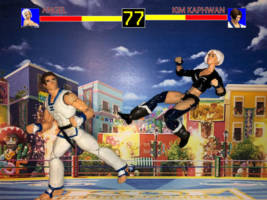 Angel (King of Fighters) Custom Action Figure