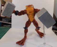 Pimple the Battletoad (Battletoads) Custom Action Figure