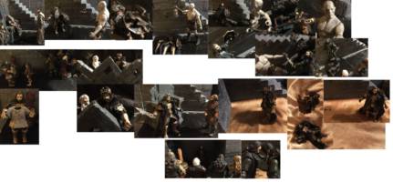 King Thorin II (Oakenshield) in Royal Raven Armour (Hobbit) Custom Action Figure [Scenes from Middle Earth]