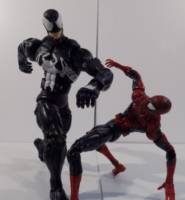 McSpidey and McVenom (mcfarlane spiderman and venom) (Marvel Legends) Custom Action Figure