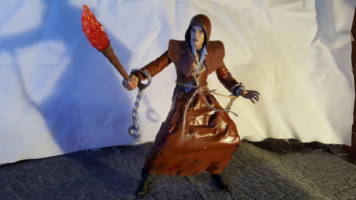 Muic, The Enslaved Monk, from Laria (Original) Custom Action Figure