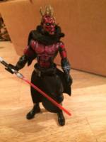 Darth Maul / Cyber Maul (Star Wars Clone Wars) Custom Action Figure