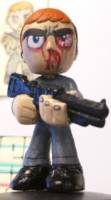 B.J. Blazkowicz (Wolfenstein) Custom Miniature / Figurine [BJ BLAZKOWICZ (detail) (Wolfenstein 3D version)]