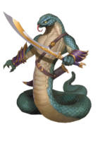Yuan-ti (D&D) (Dungeons and Dragons) Custom Action Figure