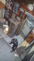 Rocky V Bar fight at the alley (Rocky) Custom Diorama / Playset