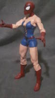 Betty Brant/Spider-Woman (What If?) (Marvel Legends) Custom Action Figure