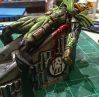 Base for Red Lantern Punisher (Punisher) Custom Diorama / Playset