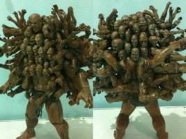 Briareos the Storm Giant (God of War) Custom Action Figure [Side & Rear View]