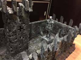 Castle doom (Marvel) Custom Diorama / Playset