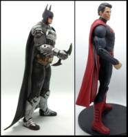 Knights of Justice - Batman & Superman (DC Universe) Custom Action Figure [The Brothers Wayne...Bruce and Kal]