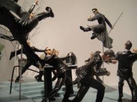 Neo vs Agents Smith diorama (Matrix) Custom Diorama / Playset