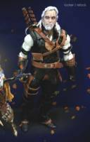 Geralt of Rivia in Manticore Armor (Witcher) Custom Action Figure