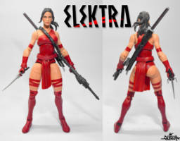 Elektra (Marvel Legends) Custom Action Figure