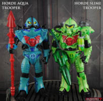 Horde Aqua and Slime Trooper 2-pack (Masters of the Universe) Custom Action Figure