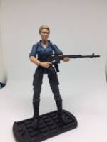 Andrea (The Walking Dead) Custom Action Figure [Andrea w/ sniper rifle]