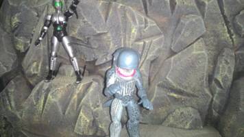 Whale Mutant Monster (Kamen / Masked Riders) Custom Action Figure [Shadow Moon & Whale Mutant!]