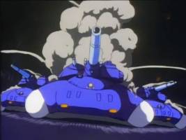 Tank Police Diorama (Anime) Custom Diorama / Playset