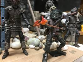 Goblin soldiers from Isengard (Lord of the Rings) Custom Action Figure