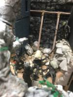 Attack on the Dam of the river Isen (Lord of the Rings) Custom Diorama / Playset
