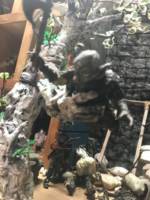 Attack on the Dam of the river Isen (Lord of the Rings) Custom Diorama / Playset