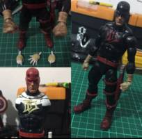 Shadowland Daredevil (Marvel Legends) Custom Action Figure
