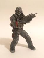 Helghast assault trooper (Killzone) Custom Action Figure