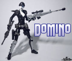 Domino (Marvel Legends) Custom Action Figure