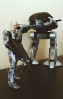 Unmasked RoboCop (Murphy) (Robocop) Custom Action Figure