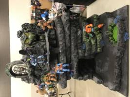 Snake Mountain (Masters of the Universe) Custom Diorama / Playset