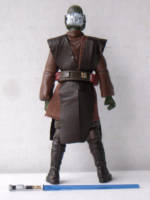 YIPTO HOLOGRASS - Abyssin Jedi (Star Wars) Custom Action Figure [Rear View]