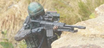 Wasteland merc  (sharpshooter) (Fallout) Custom Action Figure