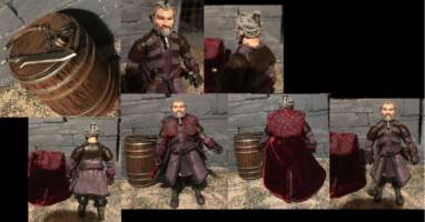 Dori the dwarf (Hobbit) Custom Action Figure [Accesories]