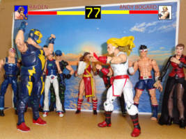 Raiden (Capcom vs. SNK) Custom Action Figure