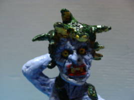 RH Medusa(Figurine) (Clash of the Titans) Custom Miniature / Figurine