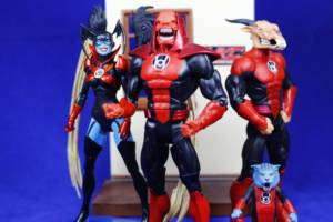 Red Lantern BLEEZ (Dc Universe Classics by HKC) (DC Universe) Custom Action Figure