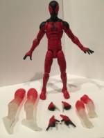 Scarlet Spider (Kaine) (Marvel Legends) Custom Action Figure [Scarlet Spider with all accessories]