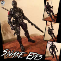 Snake Eyes (Marvel Legends) Custom Action Figure