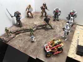 Desert Diorama (Masters of the Universe) Custom Diorama / Playset