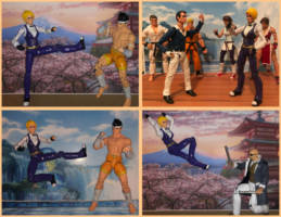 King (Art of Fighting) Custom Action Figure