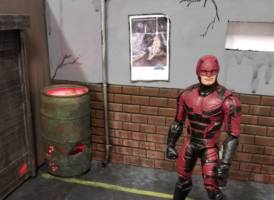 Back Alley Diorama (Marvel Universe) Custom Diorama / Playset