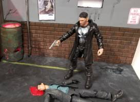 Back Alley Diorama (Marvel Universe) Custom Diorama / Playset
