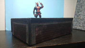 Rooftop and Props (1:12 Scale) (Marvel Legends) Custom Diorama / Playset