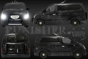 Punisher Van (Marvel Universe) Custom Vehicle