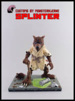 Master Splinter Mirage Style (Teenage Mutant Ninja Turtles) Custom Action Figure