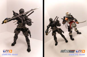 SNAKE EYES [Real Name: Classified] (G.I. Joe) Custom Action Figure